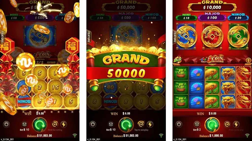 3 Coins Probovip Bonus